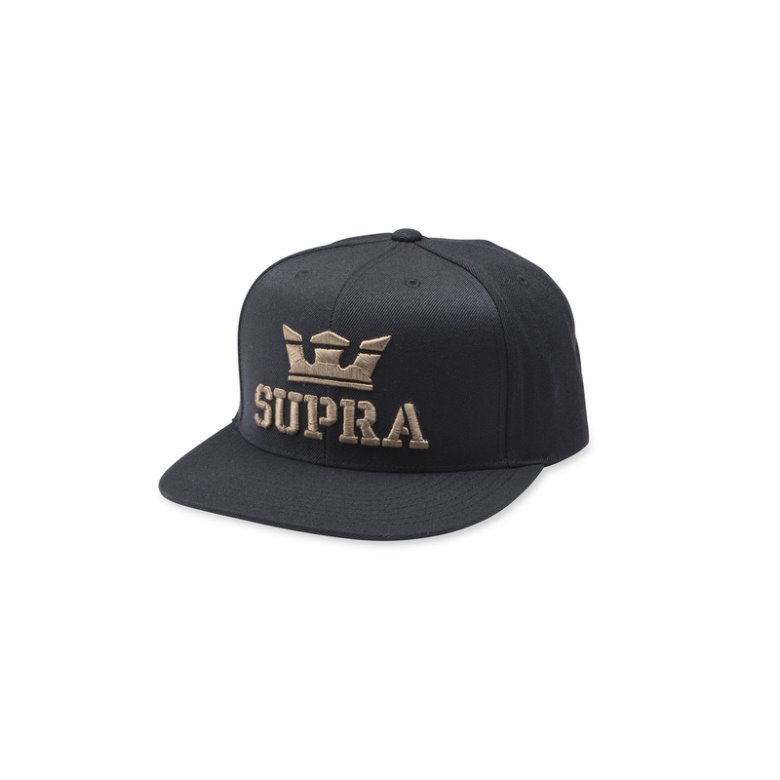 Supra Above Snap Hats Miesten Lippis Mustat | 86N4DQG