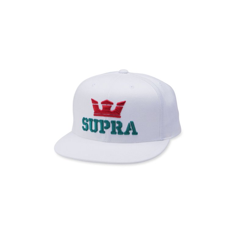 Supra Above Snap Hats Miesten Lippis Valkoinen | 47LVF2X