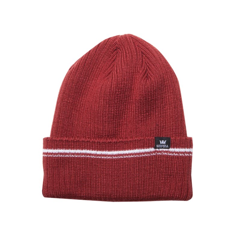 Supra Chopper Beanie Miesten Lippis Punainen | OLL52M0