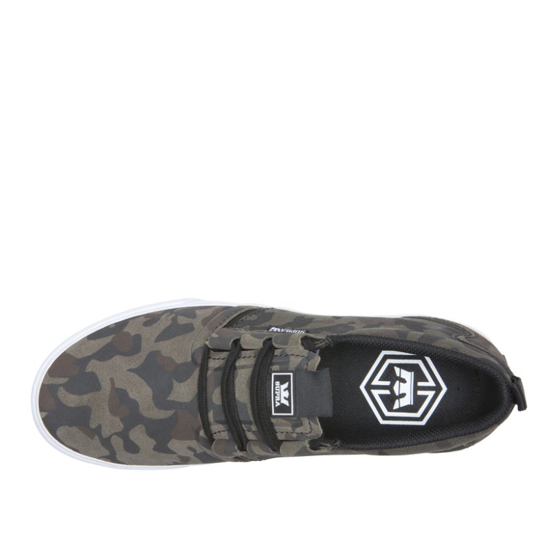 Supra Flow Miesten Skeittikengät Camo Mustat | D4T443B