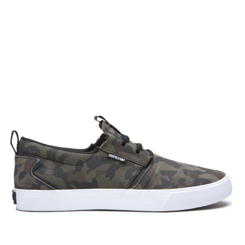 Supra Flow Miesten Skeittikengät Camo Mustat | D4T443B