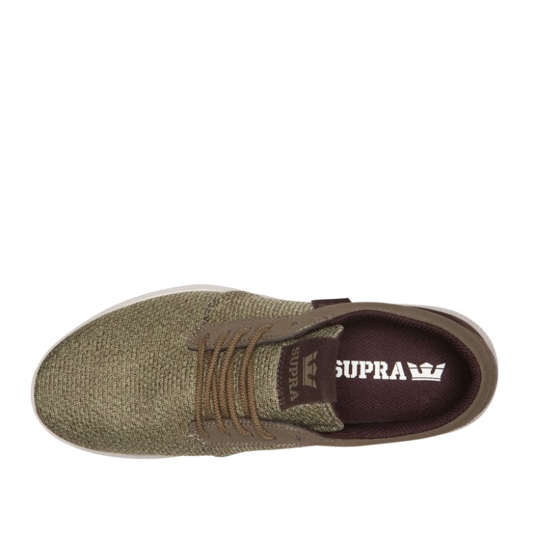 Supra Hammer Run Miesten Juoksukengät Oliivinvihreä Kahvi Beige | CCB0V27