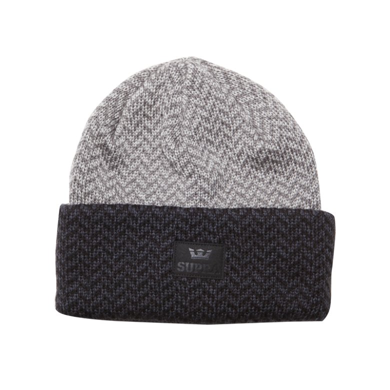 Supra Herring Beanie Naisten Lippis Harmaat Mustat | EBO1L9O