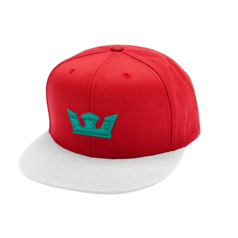 Supra Icon Snap Hats Miesten Lippis Punainen Valkoinen | DDJ2S0S