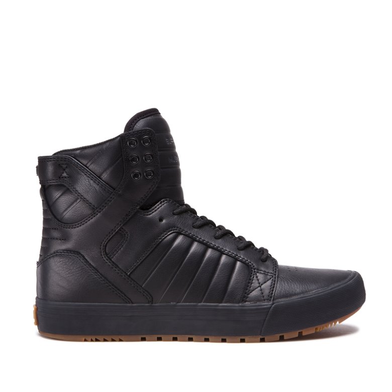 Supra Korkeavartiset Skytop CW Miesten Kengät Mustat | X0O58OG