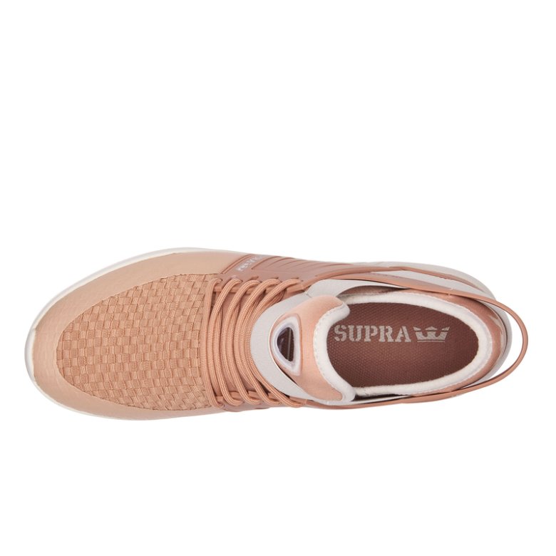 Supra Korkeavartiset Skytop V Naisten Kengät Tummanpinkki | H5QU8TB