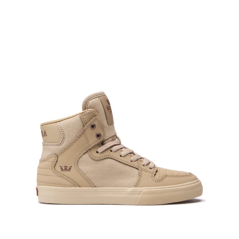 Supra Korkeavartiset Vaider Lasten Kengät Beige | ZB70TZ5