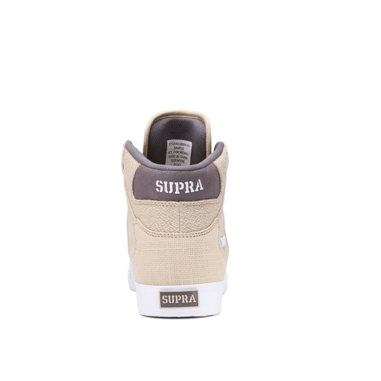 Supra Korkeavartiset Vaider Miesten Kengät Beige | T3UK30S