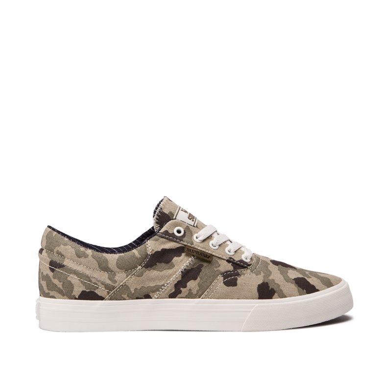 Supra Matalavartiset Cobalt Miesten Kengät Camo Mustat | TC6HOYY