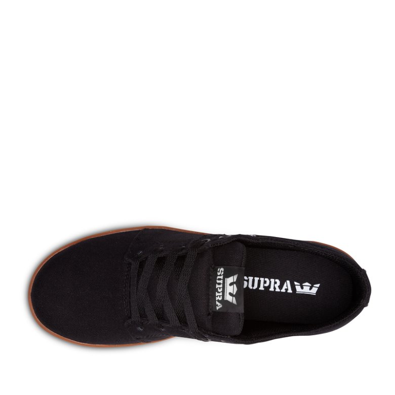 Supra Matalavartiset Stacks II Miesten Kengät Mustat Ruskea | 06RE98N