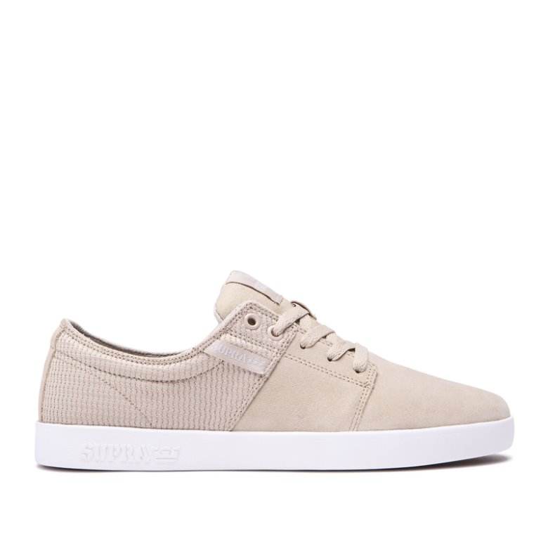 Supra Matalavartiset Stacks II Naisten Kengät Beige | GLNA4EM