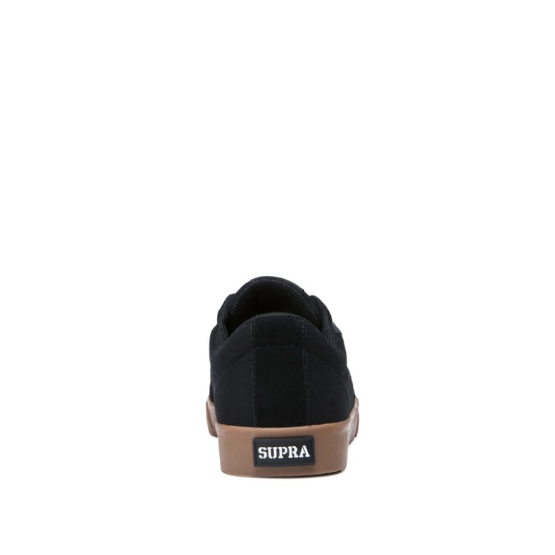 Supra Matalavartiset Stacks II Vulc Miesten Kengät Mustat Ruskea | X4UVN2D