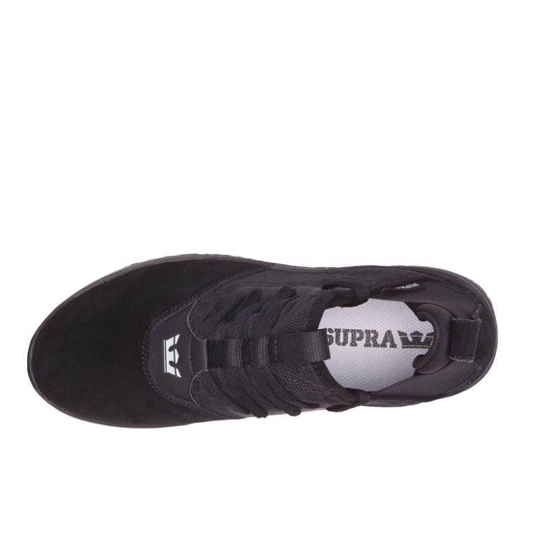 Supra Matalavartiset Titanium Miesten Kengät Mustat Tummanharmaat | 4E2HQ30