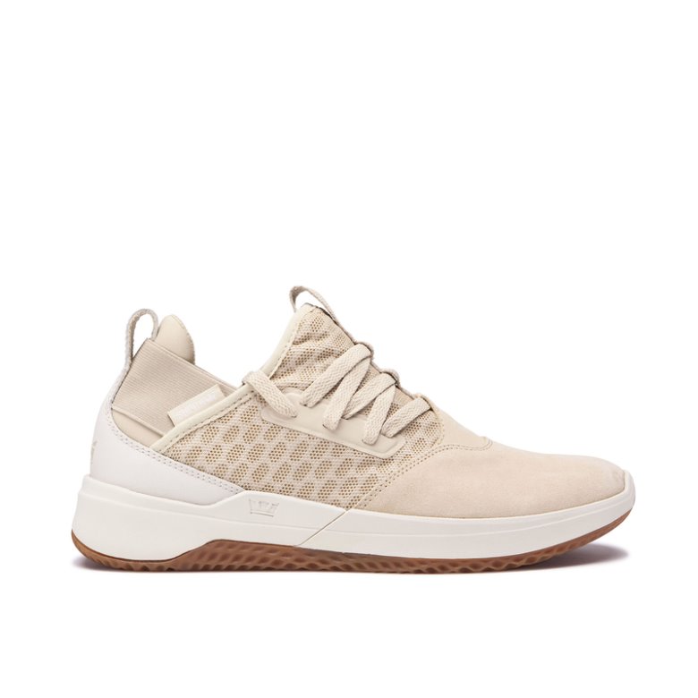 Supra Matalavartiset Titanium Naisten Kengät Beige | RL2GU3I