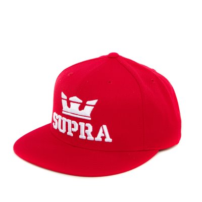 Supra Above Snap Hats Miesten Lippis Punainen | TL4WXV8