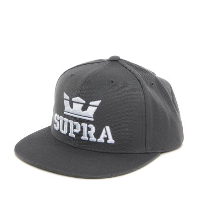 Supra Above Snap Hats Miesten Lippis Tummanharmaat | U8YL084