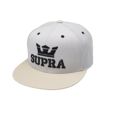 Supra Above Snap Hats Miesten Lippis Valkoinen Beige | 980LQ2X