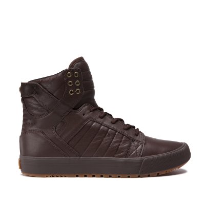 Supra Korkeavartiset Skytop CW Miesten Kengät Kahvi | 4B874P1