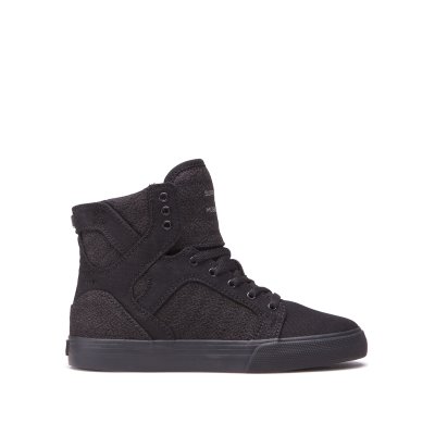 Supra Korkeavartiset Skytop Lasten Kengät Mustat | 8KVCMB4