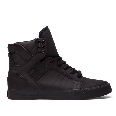 Supra Korkeavartiset Skytop Miesten Kengät Mustat Mustat | OOHM8RX