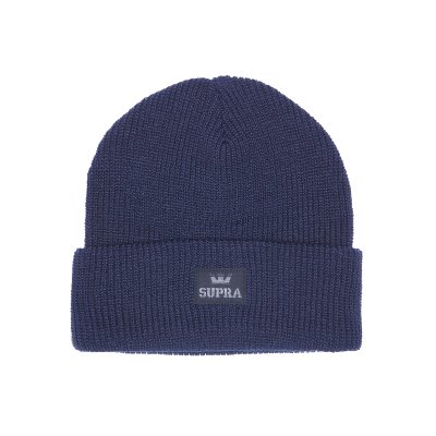 Supra Stacked Beanie Miesten Lippis Laivastonsininen | 4XS2F5N